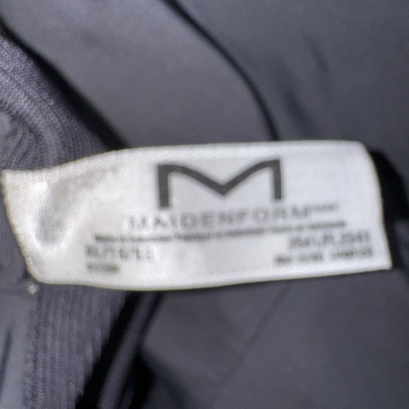 2-Maidenform Shapewear Slip Dress Tan/Black Bodysuit Stretch Multiway Strap XL - Picture 4 of 8